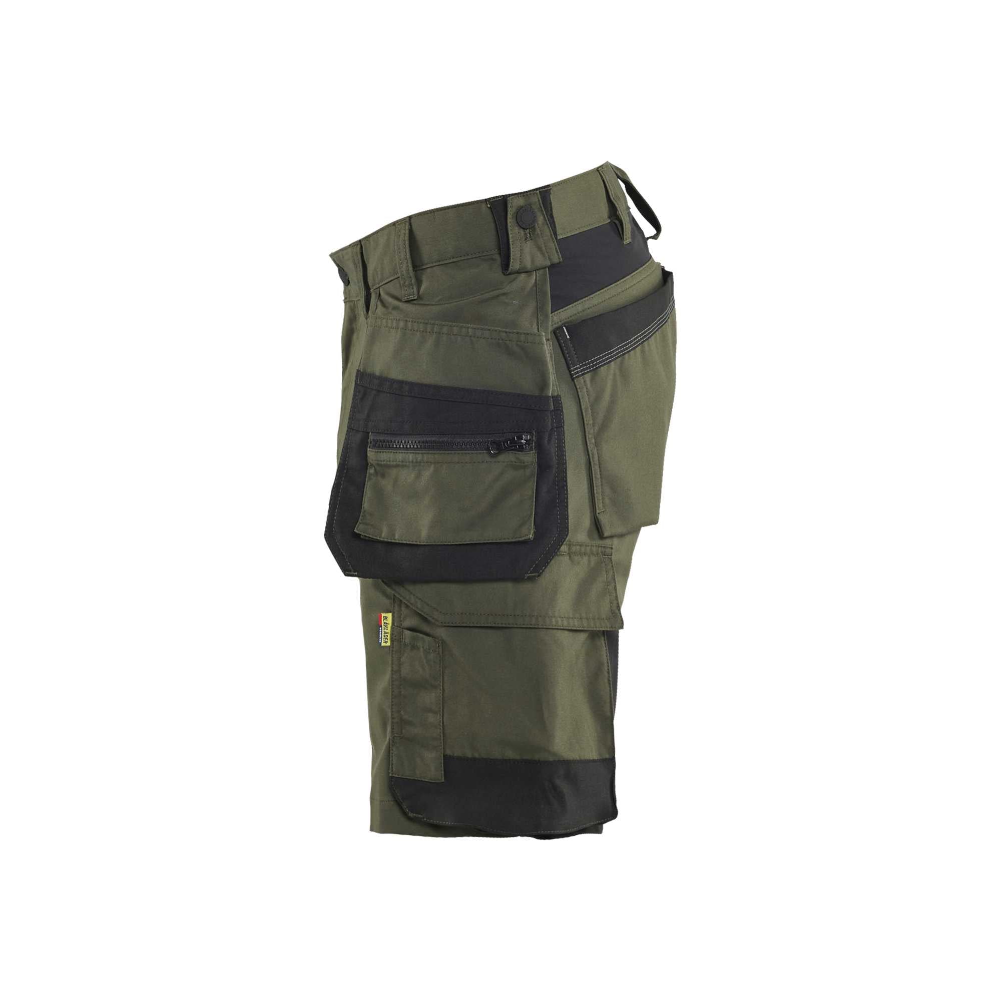 BLAKLADER 17521832 | Craftsman shorts stretch Work Shorts Men - 2 Way Stretch